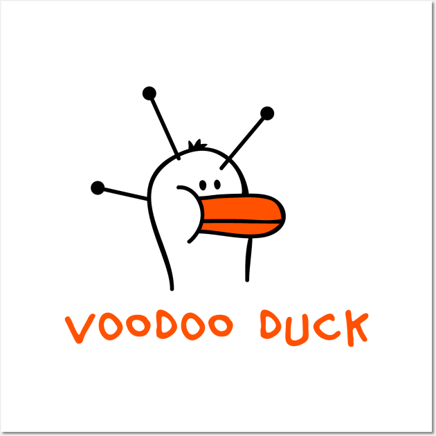 Voodoo Duck Wall Art by schlag.art